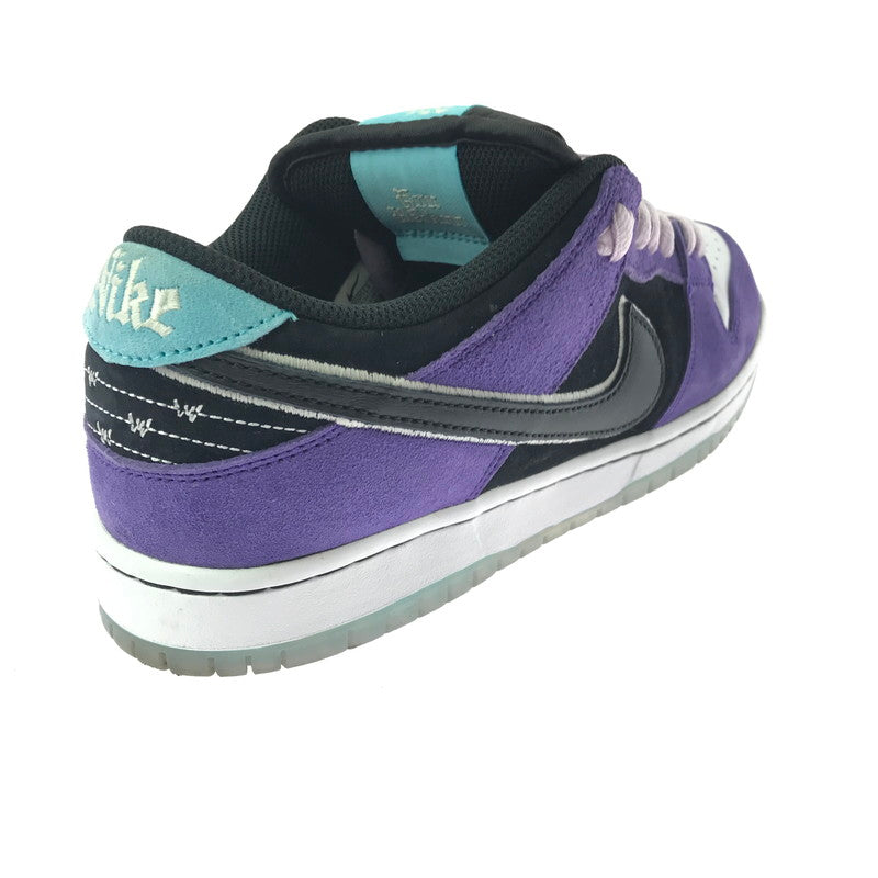 【中古品】【メンズ】 NIKE SB ナイキエスビー × HAYLEY WILSON ヘイリーウィルソン DUNK LOW PRO BLACK AND COURT PURPLE HJ0513-500 スニーカー 靴 160-260923-rt-22-tagh サイズ：26.5cm US8.5 カラー：COURT PURPLE/BLACK-WHITE 万代Net店