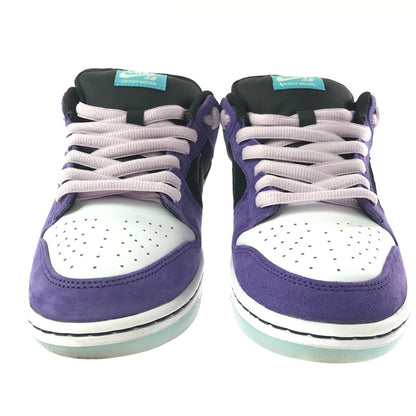 【中古品】【メンズ】 NIKE SB ナイキエスビー × HAYLEY WILSON ヘイリーウィルソン DUNK LOW PRO BLACK AND COURT PURPLE HJ0513-500 スニーカー 靴 160-260923-rt-22-tagh サイズ：26.5cm US8.5 カラー：COURT PURPLE/BLACK-WHITE 万代Net店