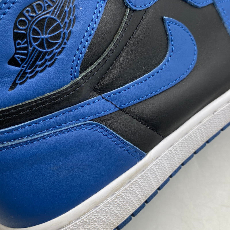 【中古品】【メンズ】 NIKE ナイキ 555088-404 AIR JORDAN 1 RETRO HIGH OG エア ジョーダン ワン レトロ ハイ オリジナルスニーカー シューズ 靴 160-260611-cs-16-izu サイズ：28cm カラー：DARK MARINA BLUE/BLACK-WHITE 万代Net店