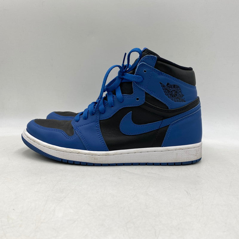 【中古品】【メンズ】 NIKE ナイキ 555088-404 AIR JORDAN 1 RETRO HIGH OG エア ジョーダン ワン レトロ ハイ オリジナルスニーカー シューズ 靴 160-260611-cs-16-izu サイズ：28cm カラー：DARK MARINA BLUE/BLACK-WHITE 万代Net店