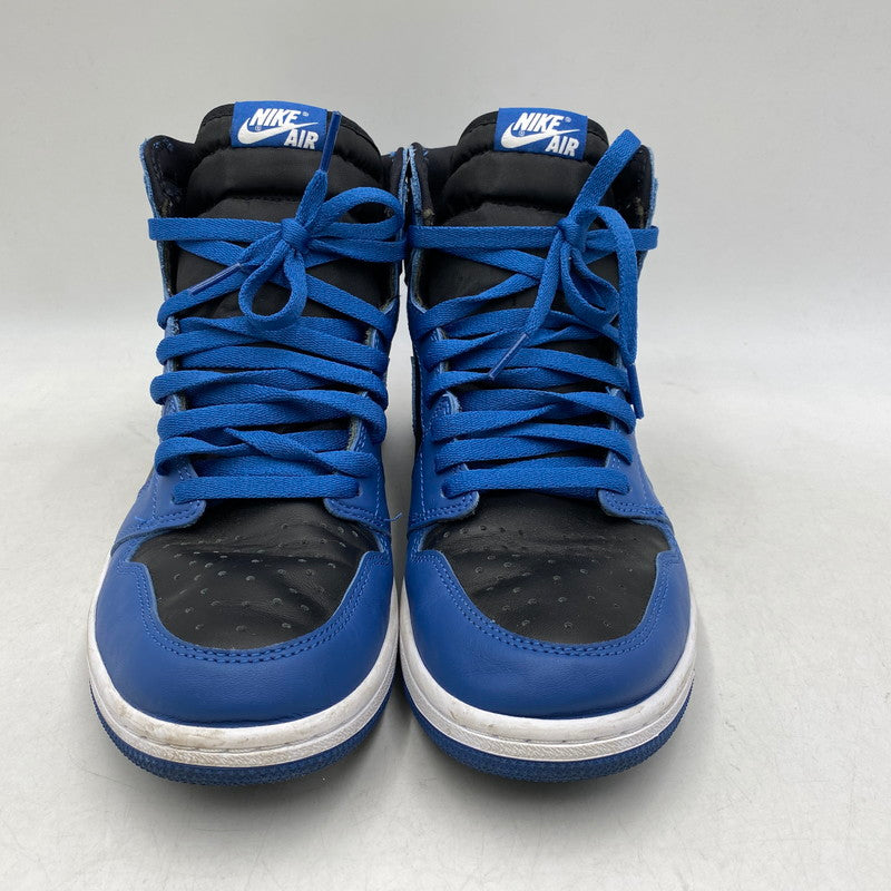 【中古品】【メンズ】 NIKE ナイキ 555088-404 AIR JORDAN 1 RETRO HIGH OG エア ジョーダン ワン レトロ ハイ オリジナルスニーカー シューズ 靴 160-260611-cs-16-izu サイズ：28cm カラー：DARK MARINA BLUE/BLACK-WHITE 万代Net店