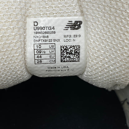 【中古品】【メンズ】 NEW BALANCE ニューバランス U990TG4 990V4 スニーカー シューズ 靴 162-260511-as-21-izu サイズ：28cm カラー：グレー 万代Net店