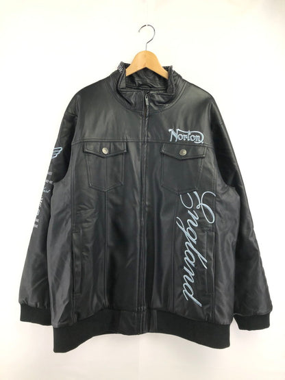 【中古品】【メンズ】 NORTON ノートン PADDED JACKET 233N1606 中綿ジャケット アウター 145-260714-rt-05-tag サイズ：XXXL カラー：ブラック 万代Net店