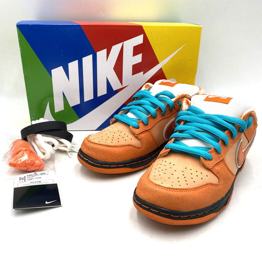 【中古品】【メンズ/レディース】 NIKE × CONCEPTS ナイキ×コンセプツ FD8776-800 SB DUNK LOW SP エスビー ダンク ロー スニーカー シューズ 靴 160-260520-cs-08-izu サイズ：26cm カラー：ORANGE FROST/ELECTRO ORANGE/WHITE 万代Net店