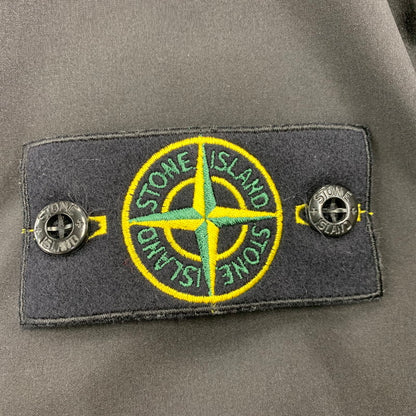 【中古品】【メンズ】 STONE ISLAND ストーンアイランド K2S15Q100010 SOFT SHELL-R_E.DYE TECHNOLOGY ジャケット アウター 141-260907-kh-02-izu サイズ：XL カラー：ブラック 万代Net店