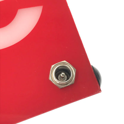【中古品】【メンズ】 SUPREME シュプリーム 23FW BOX LOGO LAMP ボックス ロゴ ランプ 雑貨 149-260704-na-10-tagh カラー：レッド 万代Net店