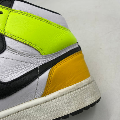 【中古品】【メンズ】 NIKE ナイキ DQ0660-105 AIR JORDAN 1 HIGH GOLF エア ジョーダン ワン ハイ ゴルフ スニーカー シューズ 靴 160-260611-cs-18-izu サイズ：27cm カラー：WHITE/UNIVERSITY GOLD/VOLT/BLACK 万代Net店