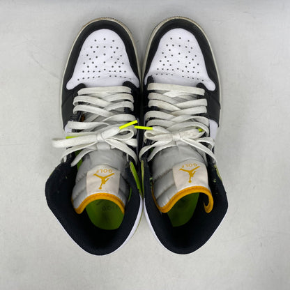 【中古品】【メンズ】 NIKE ナイキ DQ0660-105 AIR JORDAN 1 HIGH GOLF エア ジョーダン ワン ハイ ゴルフ スニーカー シューズ 靴 160-260611-cs-18-izu サイズ：27cm カラー：WHITE/UNIVERSITY GOLD/VOLT/BLACK 万代Net店