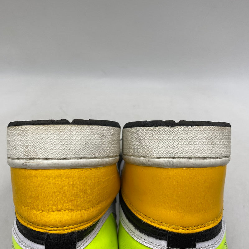 【中古品】【メンズ】 NIKE ナイキ DQ0660-105 AIR JORDAN 1 HIGH GOLF エア ジョーダン ワン ハイ ゴルフ スニーカー シューズ 靴 160-260611-cs-18-izu サイズ：27cm カラー：WHITE/UNIVERSITY GOLD/VOLT/BLACK 万代Net店