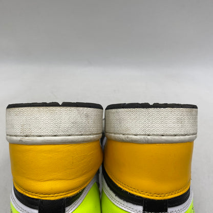 【中古品】【メンズ】 NIKE ナイキ DQ0660-105 AIR JORDAN 1 HIGH GOLF エア ジョーダン ワン ハイ ゴルフ スニーカー シューズ 靴 160-260611-cs-18-izu サイズ：27cm カラー：WHITE/UNIVERSITY GOLD/VOLT/BLACK 万代Net店