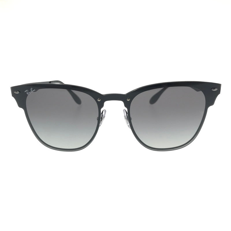 【中古品】【メンズ】 RAY-BAN レイバン BLAZE CLUBMASTER RB3576-N ブレイズ クラブ マスター サングラス 203-260718-rt-29-tagh サイズ：153/11 LARGE 140 カラー：ブラック 万代Net店
