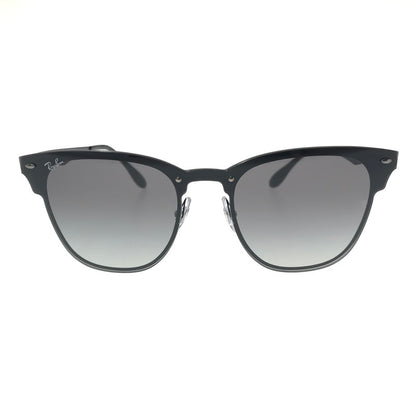 【中古品】【メンズ】 RAY-BAN レイバン BLAZE CLUBMASTER RB3576-N ブレイズ クラブ マスター サングラス 203-260718-rt-29-tagh サイズ：153/11 LARGE 140 カラー：ブラック 万代Net店