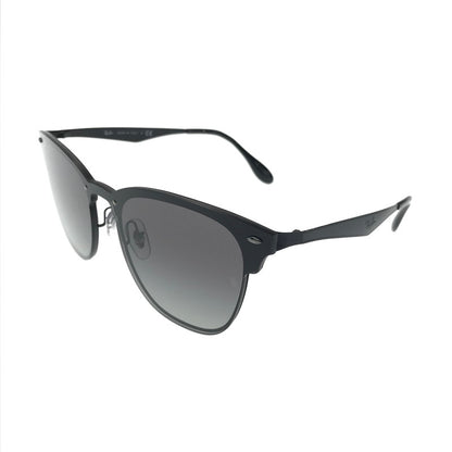 【中古品】【メンズ】 RAY-BAN レイバン BLAZE CLUBMASTER RB3576-N ブレイズ クラブ マスター サングラス 203-260718-rt-29-tagh サイズ：153/11 LARGE 140 カラー：ブラック 万代Net店
