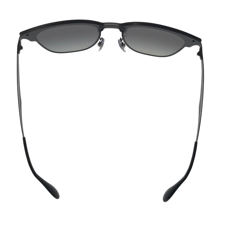 【中古品】【メンズ】 RAY-BAN レイバン BLAZE CLUBMASTER RB3576-N ブレイズ クラブ マスター サングラス 203-260718-rt-29-tagh サイズ：153/11 LARGE 140 カラー：ブラック 万代Net店