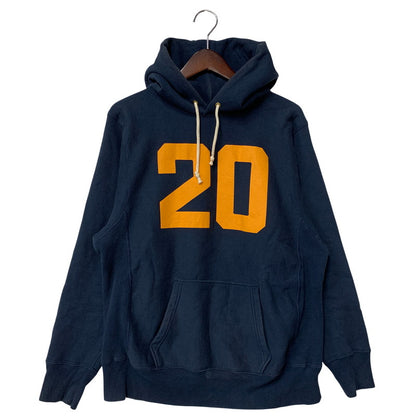 【中古品】【メンズ】 WAREHOUSE ウエアハウス LOT.484 20 HOODED SWEATSHIRT フーデッド スウェットシャツ パーカー トップス 145-260616-kh-02-izu サイズ：M カラー：ネイビー 万代Net店
