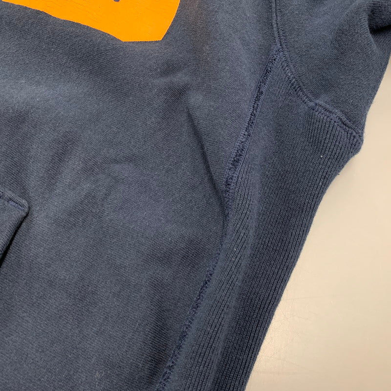 【中古品】【メンズ】 WAREHOUSE ウエアハウス LOT.484 20 HOODED SWEATSHIRT フーデッド スウェットシャツ パーカー トップス 145-260616-kh-02-izu サイズ：M カラー：ネイビー 万代Net店