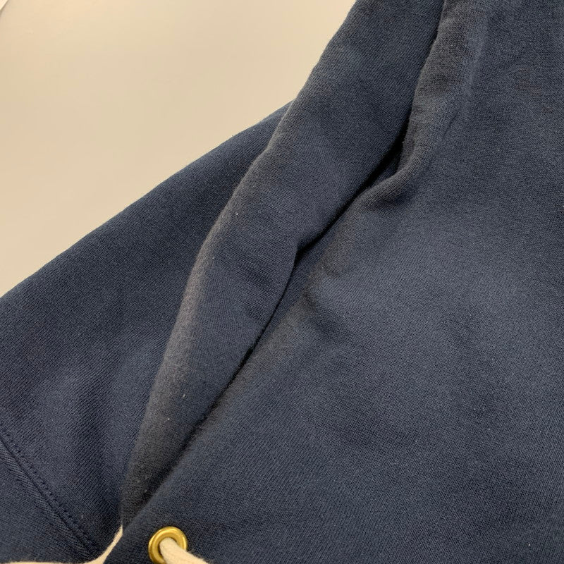 【中古品】【メンズ】 WAREHOUSE ウエアハウス LOT.484 20 HOODED SWEATSHIRT フーデッド スウェットシャツ パーカー トップス 145-260616-kh-02-izu サイズ：M カラー：ネイビー 万代Net店
