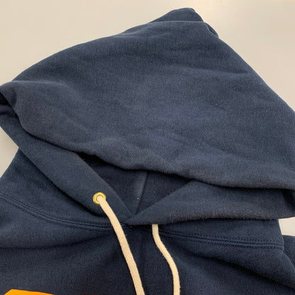 【中古品】【メンズ】 WAREHOUSE ウエアハウス LOT.484 20 HOODED SWEATSHIRT フーデッド スウェットシャツ パーカー トップス 145-260616-kh-02-izu サイズ：M カラー：ネイビー 万代Net店