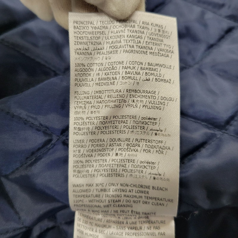 【中古品】【メンズ】 SUPREME シュプリーム× MM6 MAISON MARGIELA PADDED SHIRT エムエムシックス メゾン マルジェラ パデッド シャツ アウター 149-260908-kh-02-izu サイズ：XL カラー：ネイビー×レッド 万代Net店
