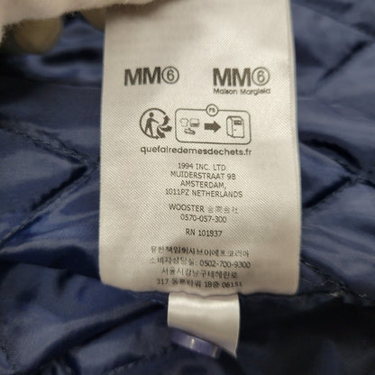 【中古品】【メンズ】 SUPREME シュプリーム× MM6 MAISON MARGIELA PADDED SHIRT エムエムシックス メゾン マルジェラ パデッド シャツ アウター 149-260908-kh-02-izu サイズ：XL カラー：ネイビー×レッド 万代Net店