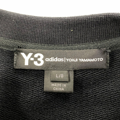 【中古品】【メンズ】 Y-3 ワイスリー FS3398 20SS U CRFT GRAPHIC CREW SWEATSHIRT グラフィック クルー スウェットシャツ トップス 長袖 147-260518-cs-06-izu サイズ：L カラー：ブラック 万代Net店