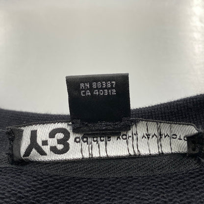 【中古品】【メンズ】 Y-3 ワイスリー FS3398 20SS U CRFT GRAPHIC CREW SWEATSHIRT グラフィック クルー スウェットシャツ トップス 長袖 147-260518-cs-06-izu サイズ：L カラー：ブラック 万代Net店