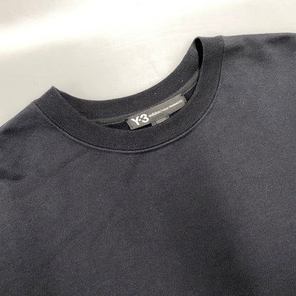 【中古品】【メンズ】 Y-3 ワイスリー FS3398 20SS U CRFT GRAPHIC CREW SWEATSHIRT グラフィック クルー スウェットシャツ トップス 長袖 147-260518-cs-06-izu サイズ：L カラー：ブラック 万代Net店