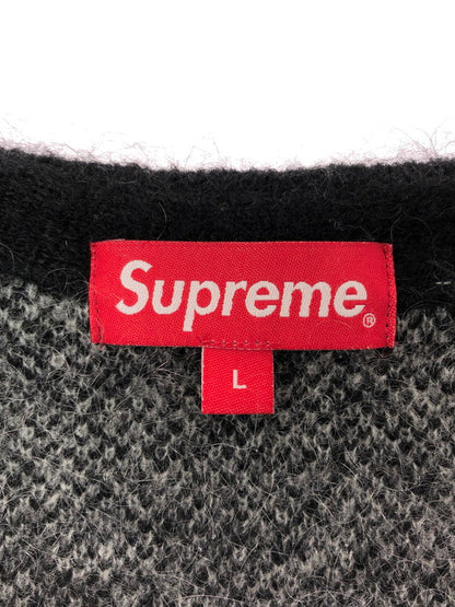 【中古品】【メンズ】 SUPREME シュプリーム 22AW ABSTRACT STRIPE CARDIGAN アブストラクト ストライプ カーディガン 149-260610-rt-13-tagh サイズ：L カラー：マルチカラー 万代Net店