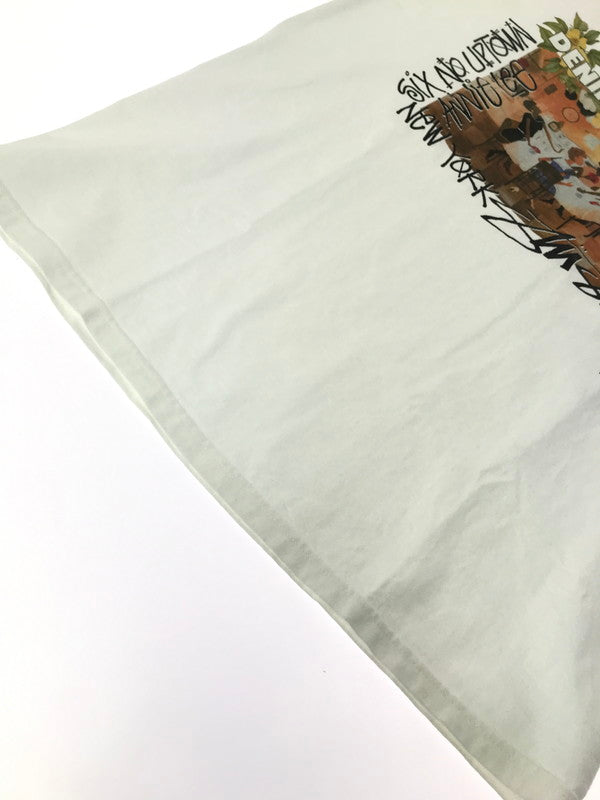 【中古品】【メンズ】 STUSSY ステューシー × DENIM TEARS デニム ティアーズ ANNIE LEE TEE アニメ リー Tシャツ 半袖Tシャツ 142-260523-rt-19-tagh サイズ：M カラー：ホワイト 万代Net店
