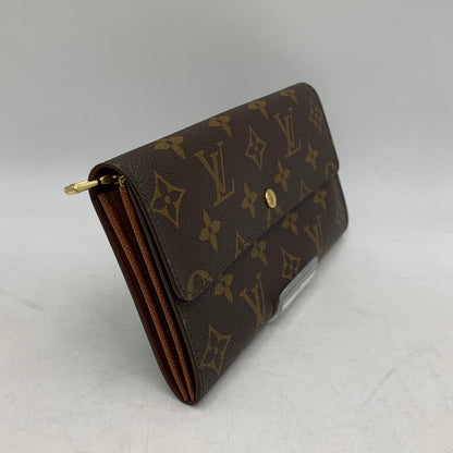 【中古品】【メンズ/レディース】 LOUIS VUITTON ルイ・ヴィトン M61724 MI1912 モノグラム ポシェット ポルトモネ クレディ 財布 179-260519-kh-08-izu カラー：ブラウン 万代Net店