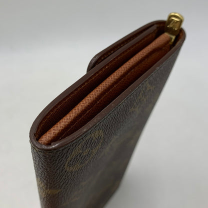 【中古品】【メンズ/レディース】 LOUIS VUITTON ルイ・ヴィトン M61724 MI1912 モノグラム ポシェット ポルトモネ クレディ 財布 179-260519-kh-08-izu カラー：ブラウン 万代Net店