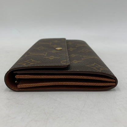 【中古品】【メンズ/レディース】 LOUIS VUITTON ルイ・ヴィトン M61724 MI1912 モノグラム ポシェット ポルトモネ クレディ 財布 179-260519-kh-08-izu カラー：ブラウン 万代Net店