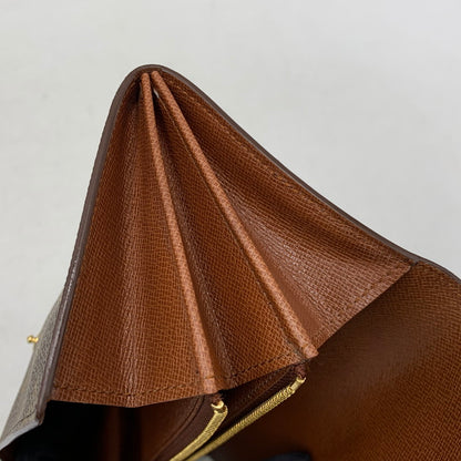 【中古品】【メンズ/レディース】 LOUIS VUITTON ルイ・ヴィトン M61724 MI1912 モノグラム ポシェット ポルトモネ クレディ 財布 179-260519-kh-08-izu カラー：ブラウン 万代Net店