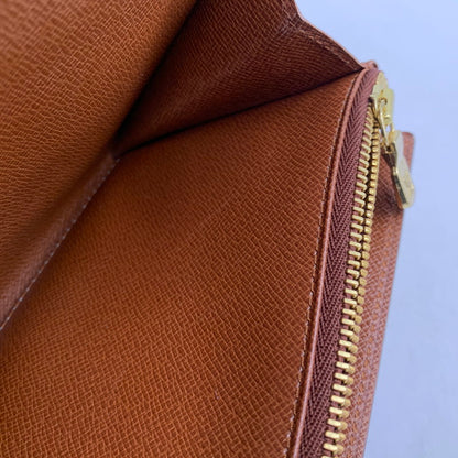 【中古品】【メンズ/レディース】 LOUIS VUITTON ルイ・ヴィトン M61724 MI1912 モノグラム ポシェット ポルトモネ クレディ 財布 179-260519-kh-08-izu カラー：ブラウン 万代Net店