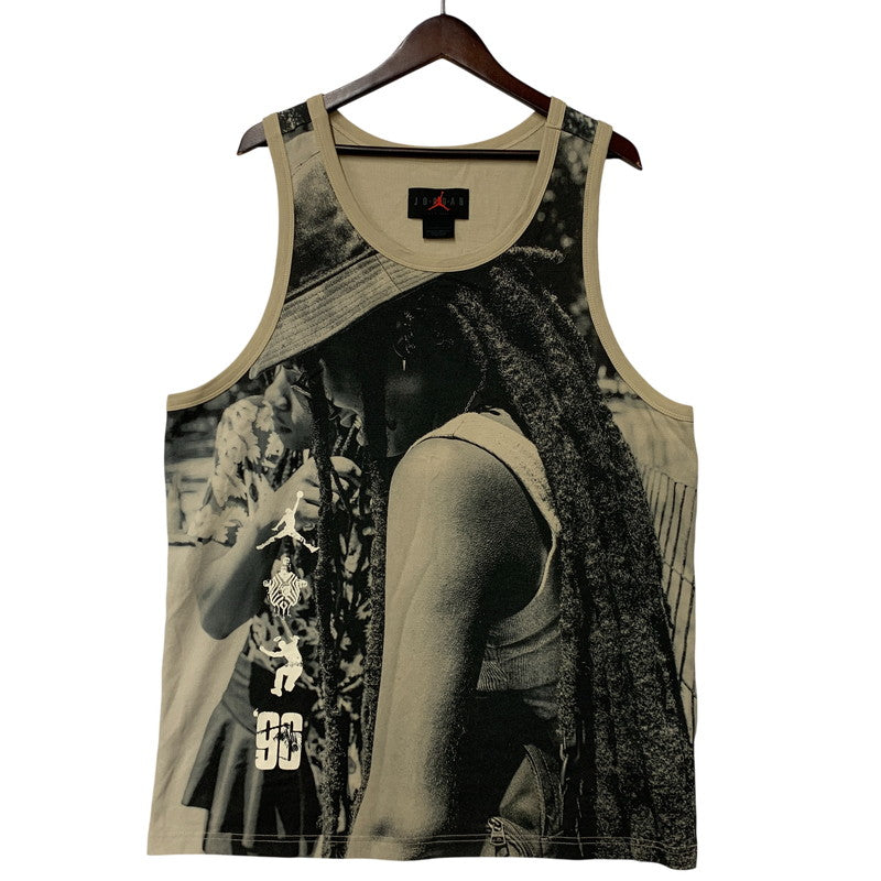 【中古品】【メンズ】 JORDAN ジョーダン × UNION ユニオン × BEPHIES BEAUTY SUPPLY ベフィーズ ビューティー サプライ FD4240-206 TANK TOP タンクトップ トップス 148-260526-ya-08-izu サイズ：L カラー：ブラック×ベージュ 万代Net店
