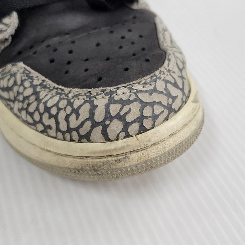 【現状渡し品】【メンズ】 NIKE ナイキ AIR JORDAN 1 RETRO LOW OG CZ0790-001 エア ジョーダン 1 レトロ ロー OG スニーカー シューズ 靴 160-260430-as-10-izu サイズ：27cm カラー：BLACK/MUSLIN-TECH GREY-WHITE 万代Net店