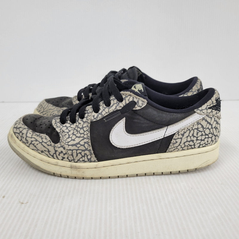 【現状渡し品】【メンズ】 NIKE ナイキ AIR JORDAN 1 RETRO LOW OG CZ0790-001 エア ジョーダン 1 レトロ ロー OG スニーカー シューズ 靴 160-260430-as-10-izu サイズ：27cm カラー：BLACK/MUSLIN-TECH GREY-WHITE 万代Net店