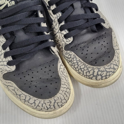 【現状渡し品】【メンズ】 NIKE ナイキ AIR JORDAN 1 RETRO LOW OG CZ0790-001 エア ジョーダン 1 レトロ ロー OG スニーカー シューズ 靴 160-260430-as-10-izu サイズ：27cm カラー：BLACK/MUSLIN-TECH GREY-WHITE 万代Net店