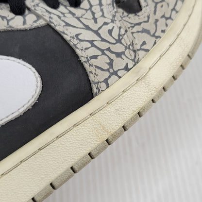 【現状渡し品】【メンズ】 NIKE ナイキ AIR JORDAN 1 RETRO LOW OG CZ0790-001 エア ジョーダン 1 レトロ ロー OG スニーカー シューズ 靴 160-260430-as-10-izu サイズ：27cm カラー：BLACK/MUSLIN-TECH GREY-WHITE 万代Net店