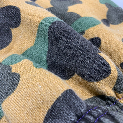 【中古品】【メンズ】 A BATHING APE アベイシングエイプ × HERON PRESTON ヘロンプレストン 001PTI231904C MIX 1ST CAMO SWEAT PANTS ミックス カモ スウェット パンツ ボトムス 153-260517-kh-14-izu サイズ：M カラー：マルチ 万代Net店