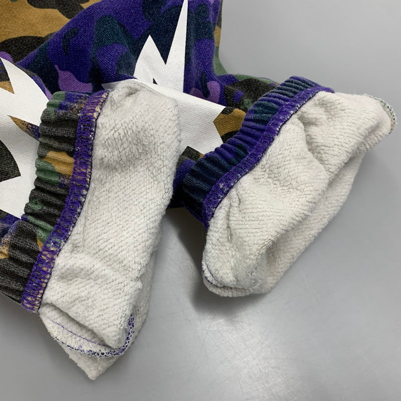 【中古品】【メンズ】 A BATHING APE アベイシングエイプ × HERON PRESTON ヘロンプレストン 001PTI231904C MIX 1ST CAMO SWEAT PANTS ミックス カモ スウェット パンツ ボトムス 153-260517-kh-14-izu サイズ：M カラー：マルチ 万代Net店