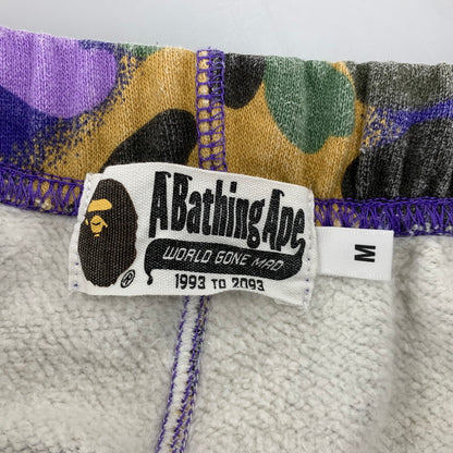 【中古品】【メンズ】 A BATHING APE アベイシングエイプ × HERON PRESTON ヘロンプレストン 001PTI231904C MIX 1ST CAMO SWEAT PANTS ミックス カモ スウェット パンツ ボトムス 153-260517-kh-14-izu サイズ：M カラー：マルチ 万代Net店