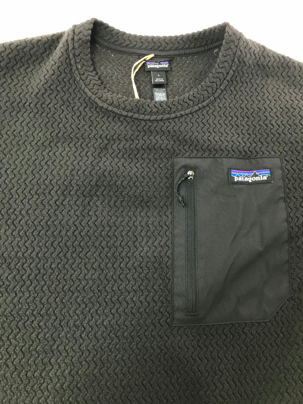 【中古品】【メンズ】 PATAGONIA パタゴニア R1 AIR CREW STY40236FA25 エア クルー トップス 144-260925-na-03-tagh サイズ：L カラー：ブラック 万代Net店