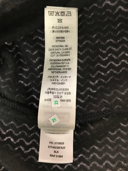 【中古品】【メンズ】 PATAGONIA パタゴニア R1 AIR CREW STY40236FA25 エア クルー トップス 144-260925-na-03-tagh サイズ：L カラー：ブラック 万代Net店