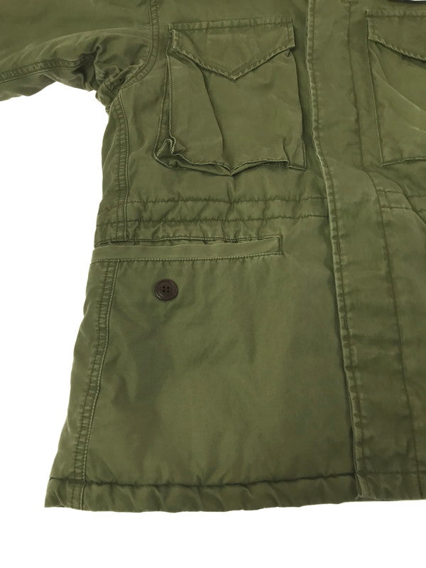【中古品】【メンズ】 HEAD GOONIE ヘッドグーニーMILITARY JACKET ミリタリージャケット アウター 146-260925-na-21-tagh サイズ：M カラー：カーキ 万代Net店