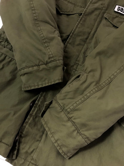 【中古品】【メンズ】 HEAD GOONIE ヘッドグーニーMILITARY JACKET ミリタリージャケット アウター 146-260925-na-21-tagh サイズ：M カラー：カーキ 万代Net店