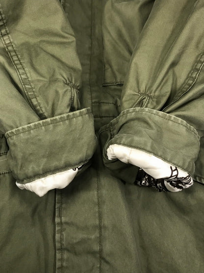 【中古品】【メンズ】 HEAD GOONIE ヘッドグーニーMILITARY JACKET ミリタリージャケット アウター 146-260925-na-21-tagh サイズ：M カラー：カーキ 万代Net店