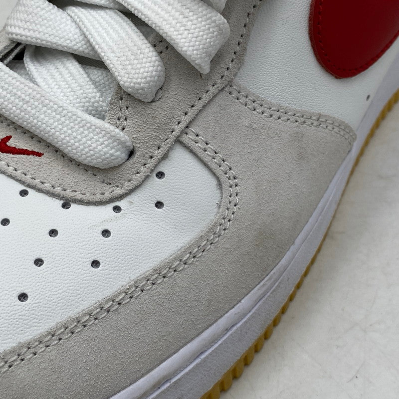 【中古品】【メンズ】 NIKE ナイキ IB6388-101 AIR FORCE 1 LOW エア フォース ワン ロー スニーカー シューズ 靴 160-260611-cs-17-izu サイズ：28cm カラー：SUMMIT WHITE/WHITE/GUM YELLOW/VARSITY RED 万代Net店