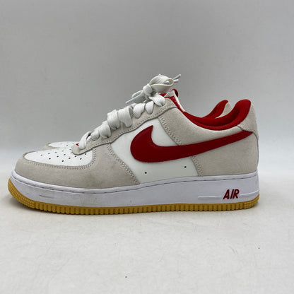 【中古品】【メンズ】 NIKE ナイキ IB6388-101 AIR FORCE 1 LOW エア フォース ワン ロー スニーカー シューズ 靴 160-260611-cs-17-izu サイズ：28cm カラー：SUMMIT WHITE/WHITE/GUM YELLOW/VARSITY RED 万代Net店