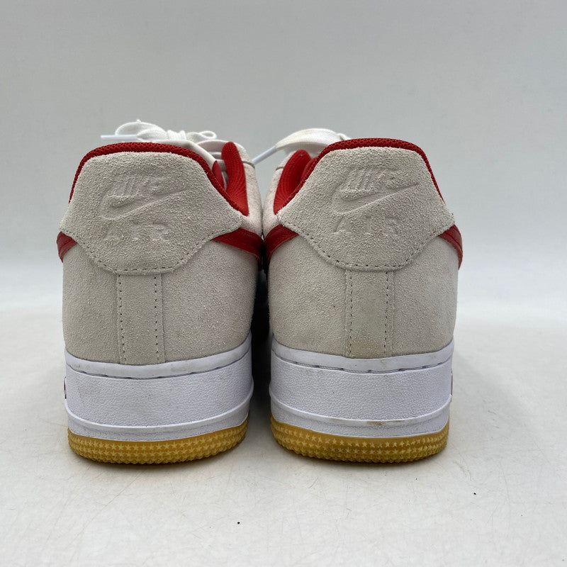 【中古品】【メンズ】 NIKE ナイキ IB6388-101 AIR FORCE 1 LOW エア フォース ワン ロー スニーカー シューズ 靴 160-260611-cs-17-izu サイズ：28cm カラー：SUMMIT WHITE/WHITE/GUM YELLOW/VARSITY RED 万代Net店